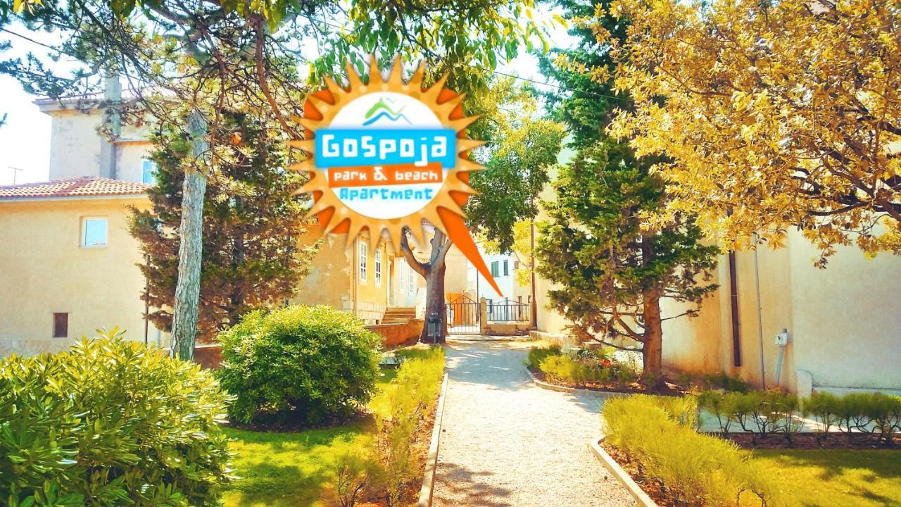 Gospoja Park & Beach Apartment Vrbnik Kültér fotó